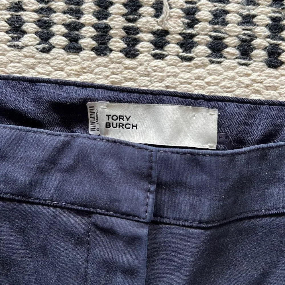 Tory Burch Portugal Size 12 Blue Women’s Trousers straight leg